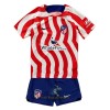 Officiële Voetbalshirt + Korte Broek Atlético Madrid Thuis 2022-23 - Kids